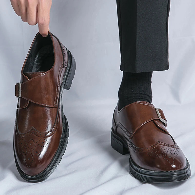 MONARCH  single Monk loafers
